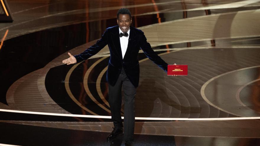 Chris Rock durante la gala de los precios Oscar