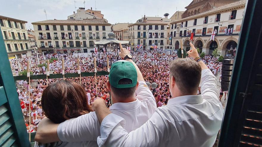 Bajan sucesos y denuncias en las fiestas de Tudela con dos importantes puntos negros