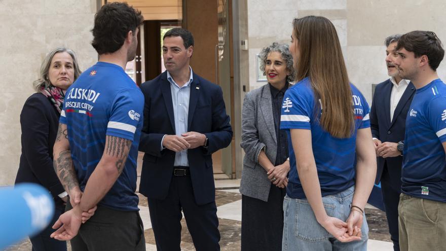 El Lehendakari felicita a la y los deportistas olímpicos por su participación en los Juegos de Milano-Cortina