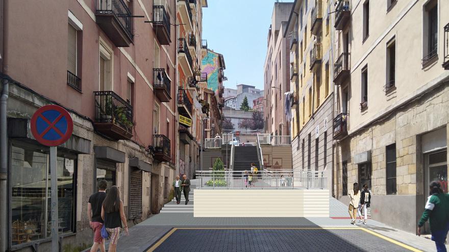 Bilbao transformará cuatro calles del barrio de San Francisco