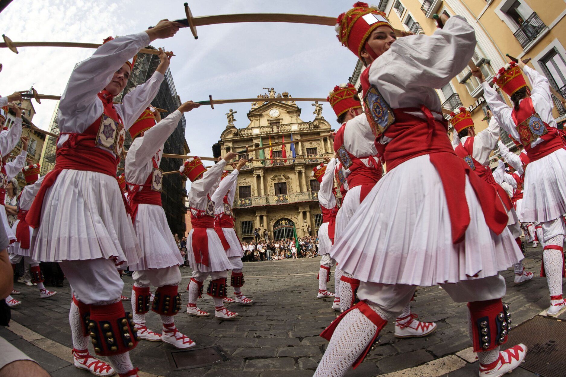 Fotos de la procesión de San Fermín Txikito