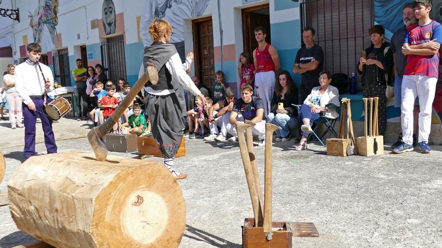 Una mañana de herri kirolak en Unanu para recordar a Juanito Erdozia