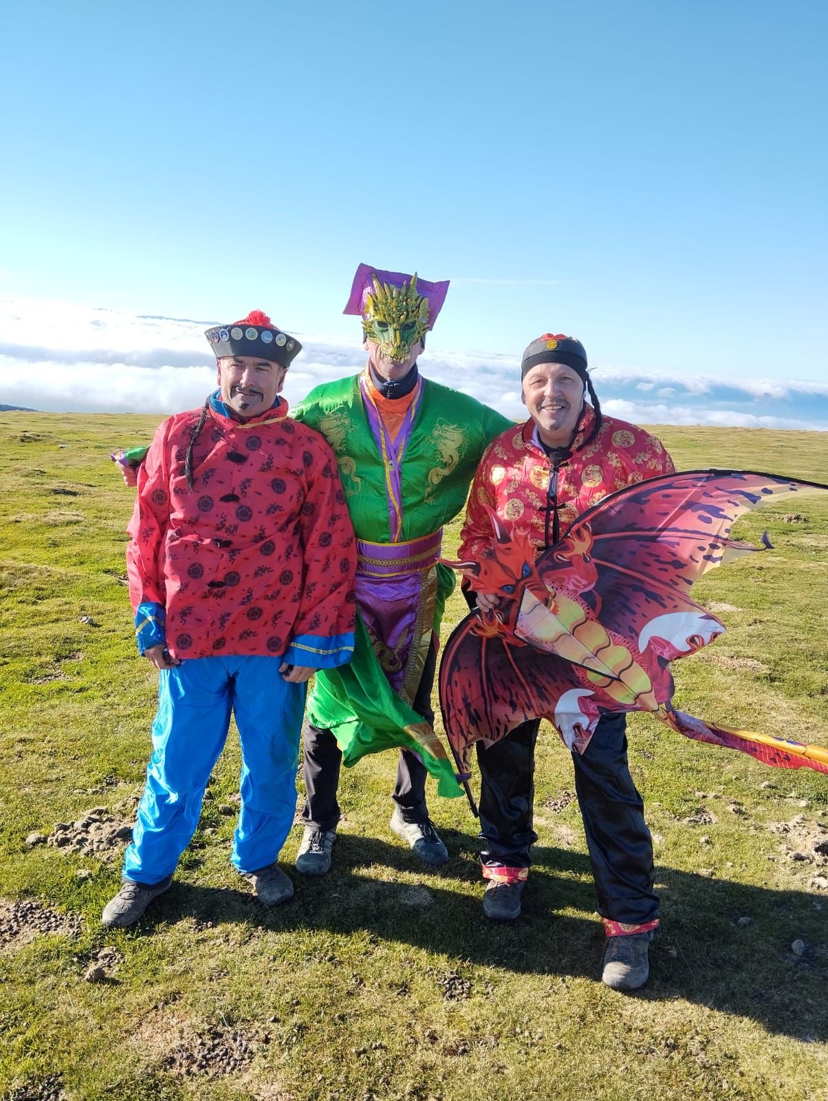 El belén montañero de Gorbeia alcanza la Cruz