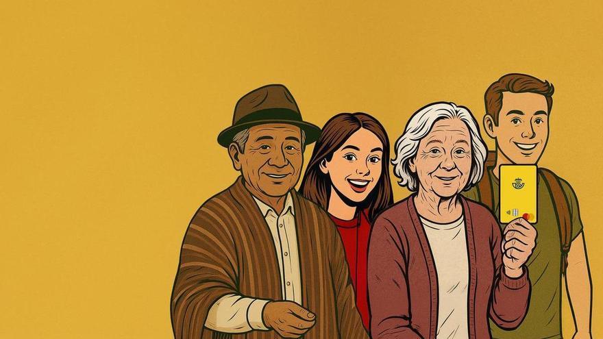 Una tarjeta, cuatro historias