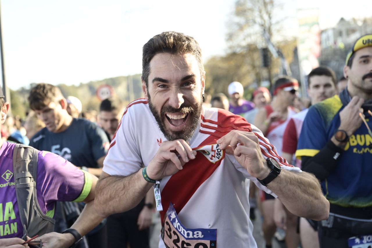En imágenes: Ilusión y concentración en la salida de la Behobía- San Sebastían