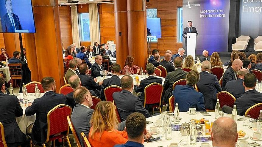 Un momento de la intervención de Juan Antonio Sánchez Corchero.