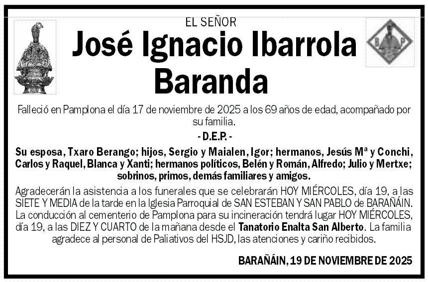 José Ignacio Ibarrola Baranda