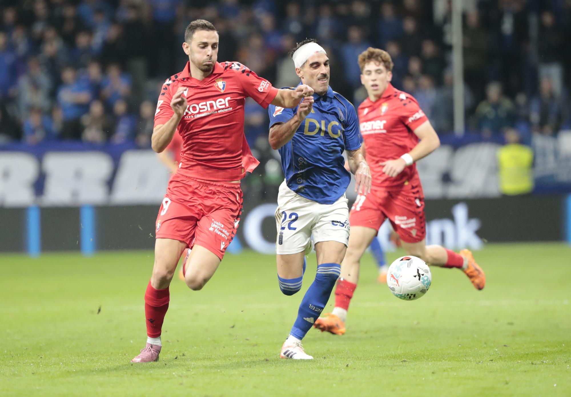 Las mejores fotos del Oviedo - Osasuna