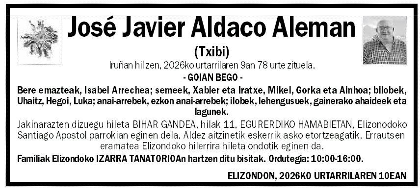 José Javier Aldaco Aleman