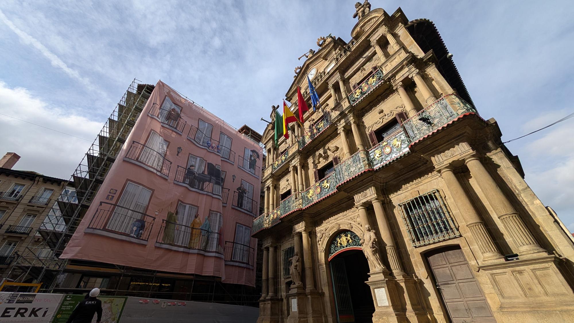 “Pamplona, con Nombre Propio”: 19 personajes en los balcones de Casa Seminario