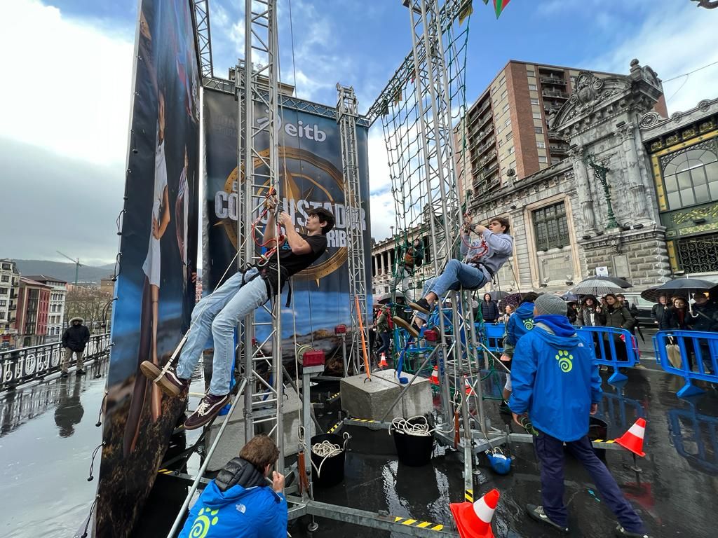 ‘El Conquistador del Caribe’ se estrena en Bilbao con una prueba de altura