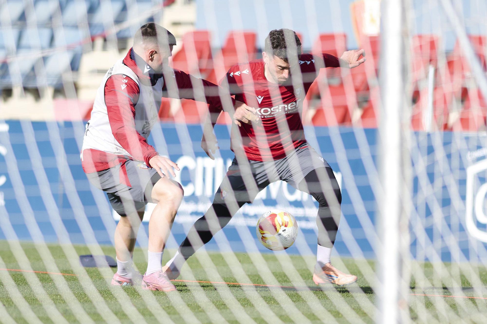 Fotos del entrenamiento de Osasuna (30 de noviembre de 2025)