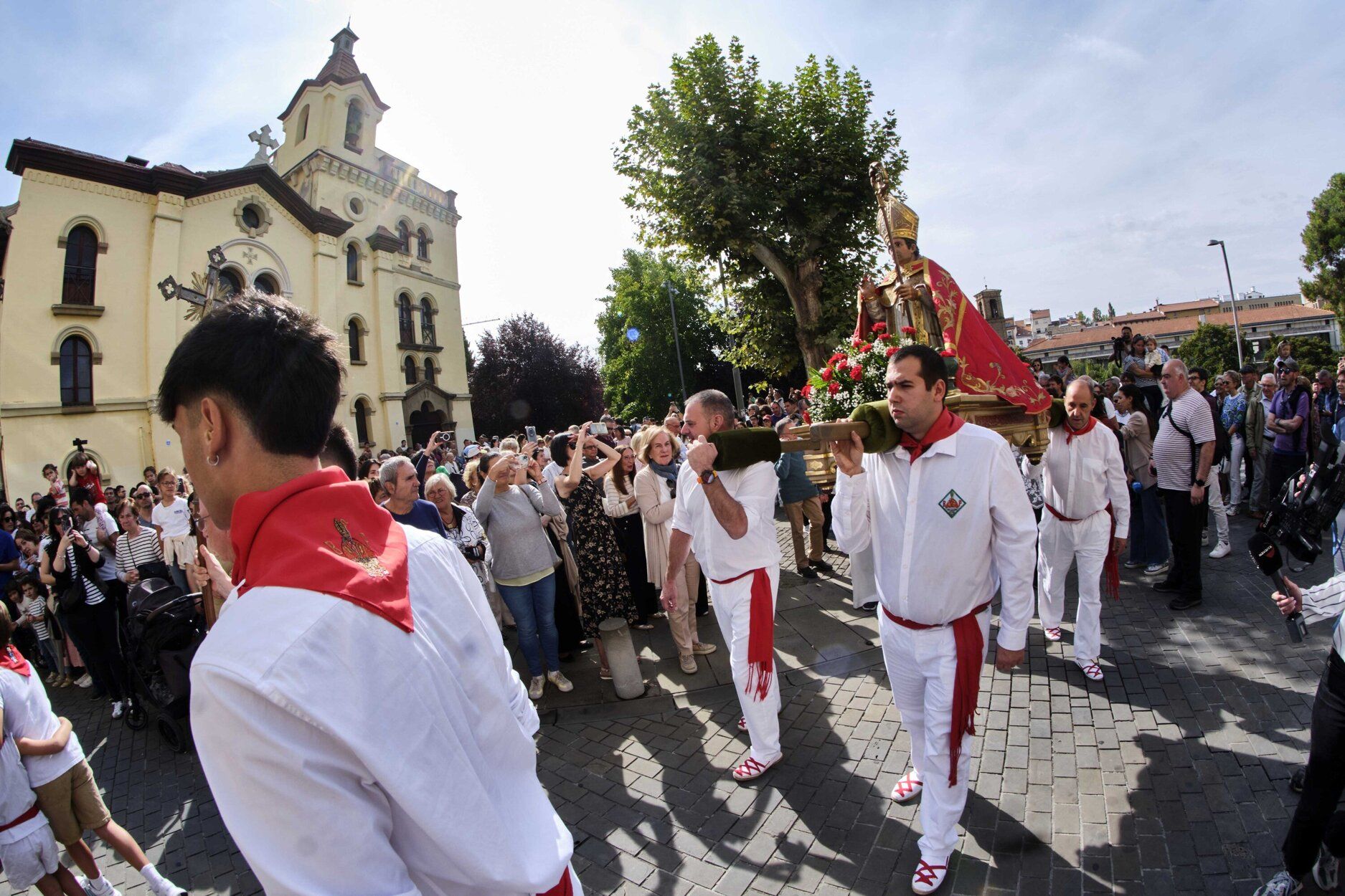 Fotos de la procesión de San Fermín Txikito