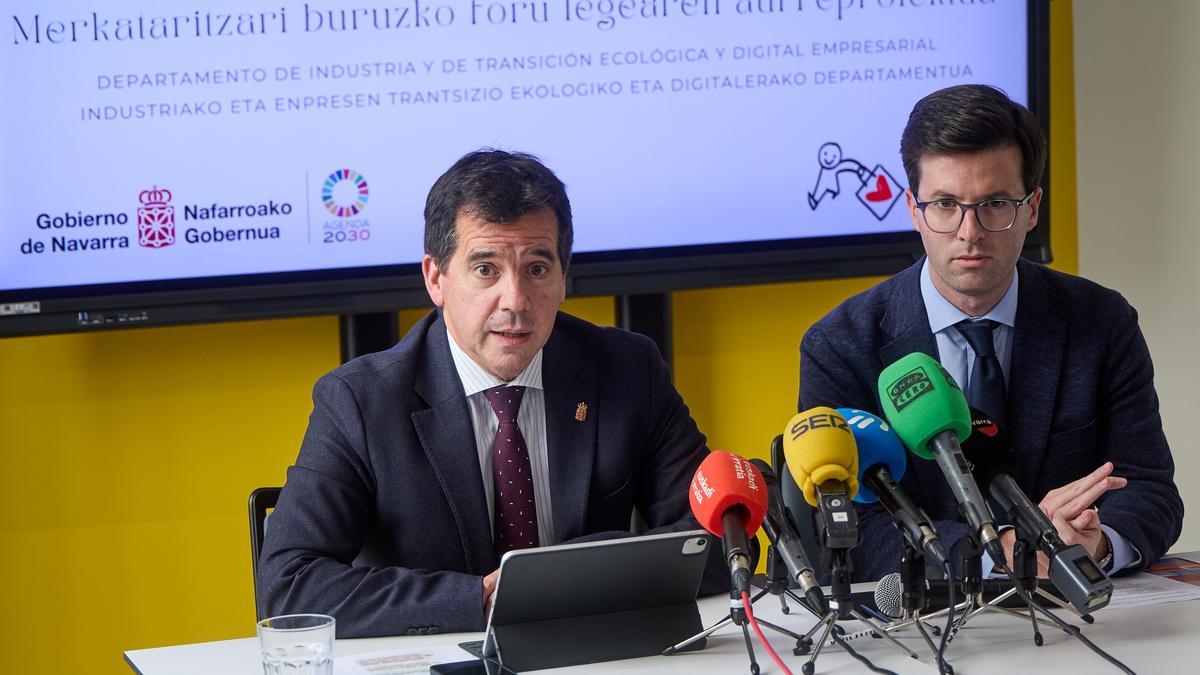 El consejero Irujo ha presentado la futura ley.