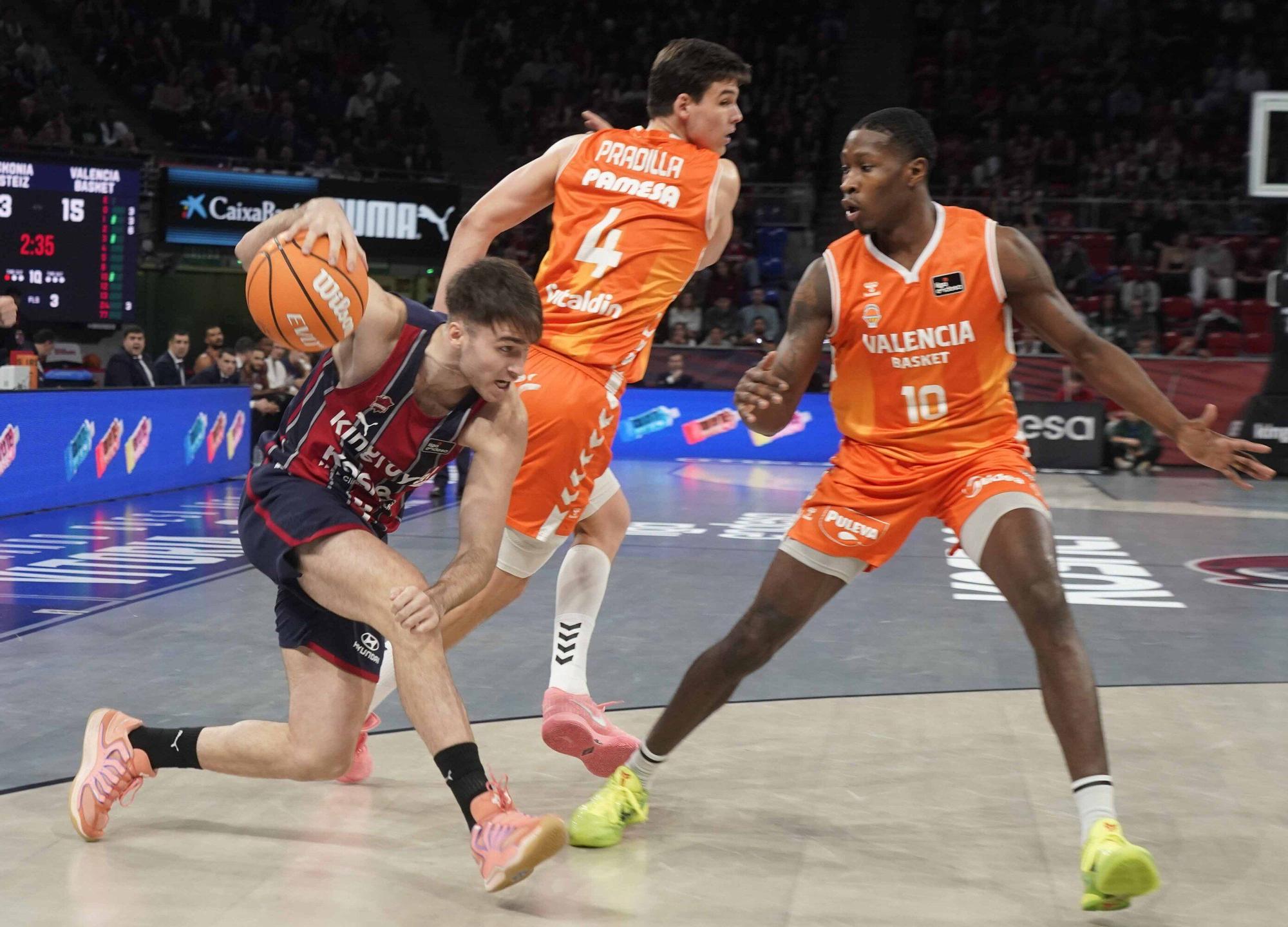 En imágenes: Derrota del Baskonia ante el Valencia Basket