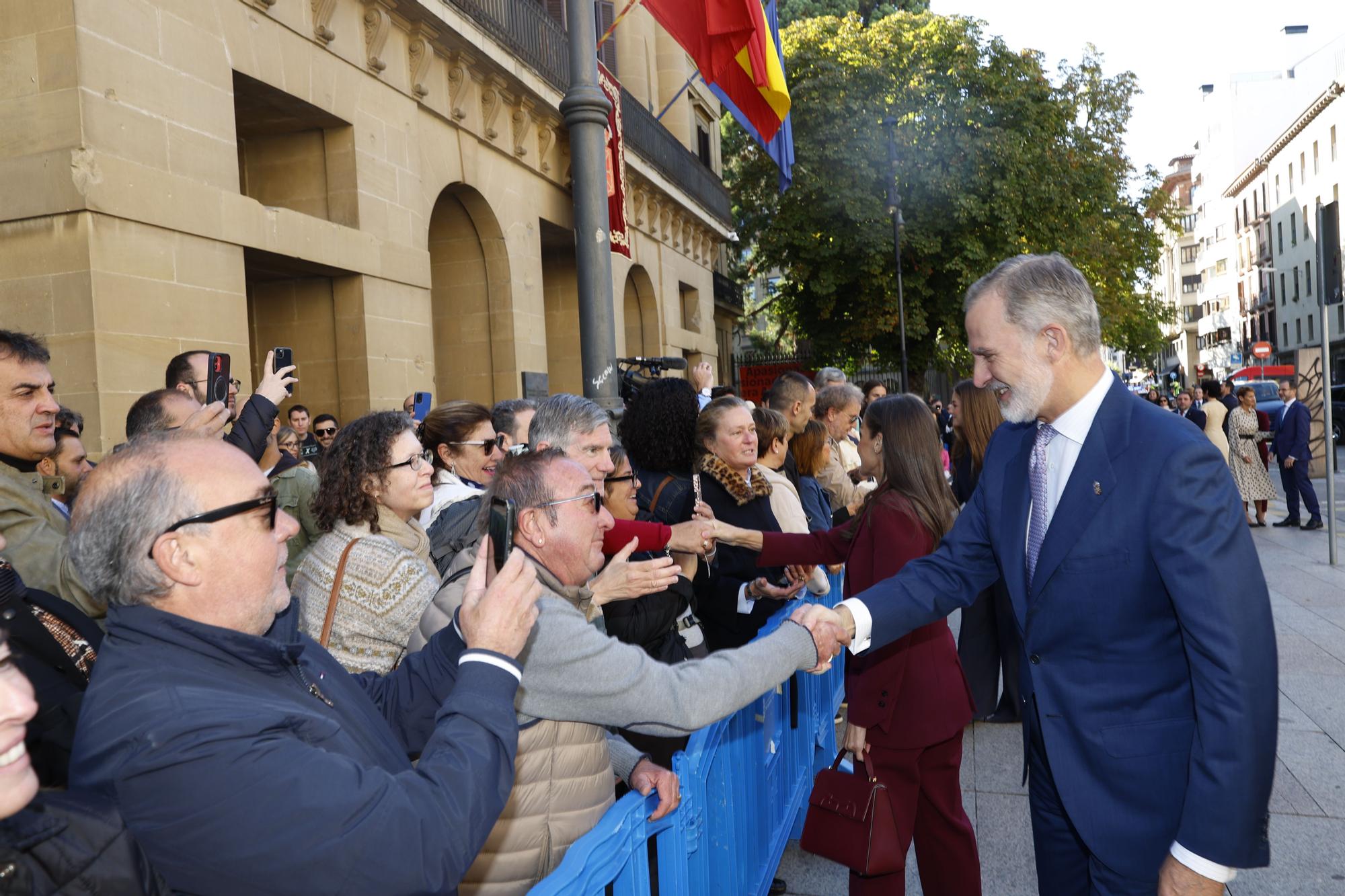 Visita de Felipe de Borbón, Leonor y Letizia a Navarra (viernes 26 de septiembre de 2025)