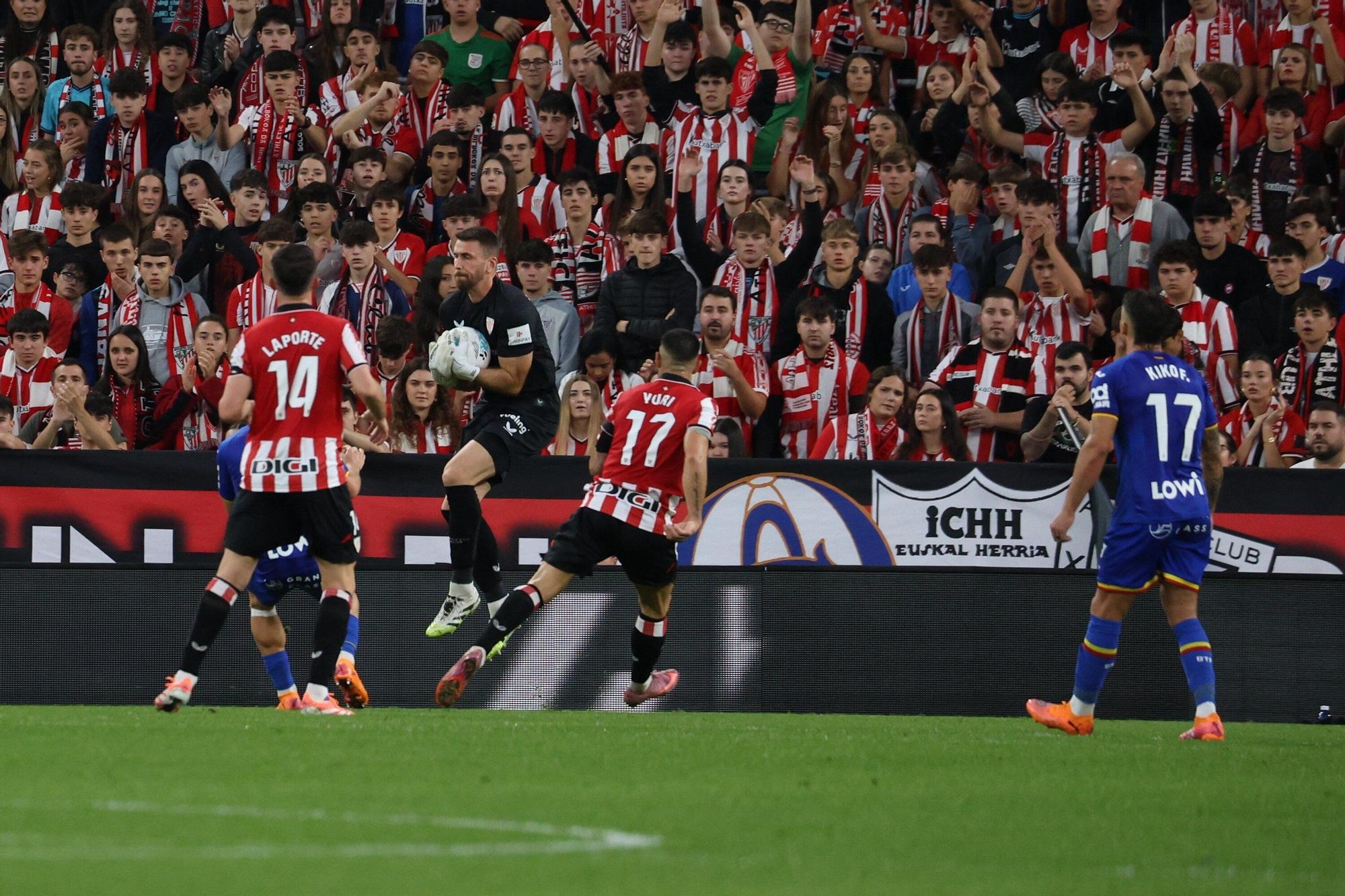 El Athletic-Getafe, en imágenes