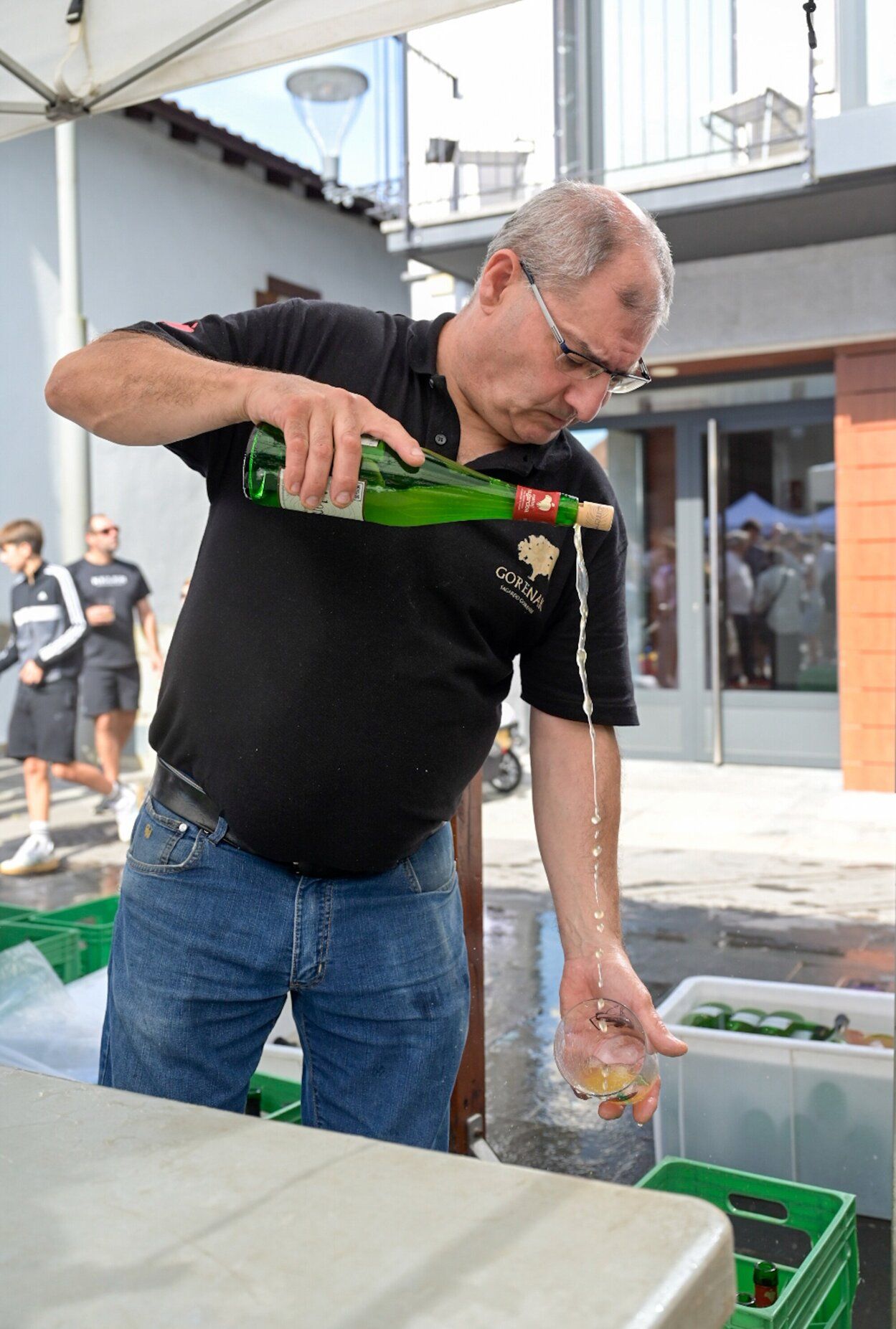 Feria de la cosecha de la manzana en Astigarraga.