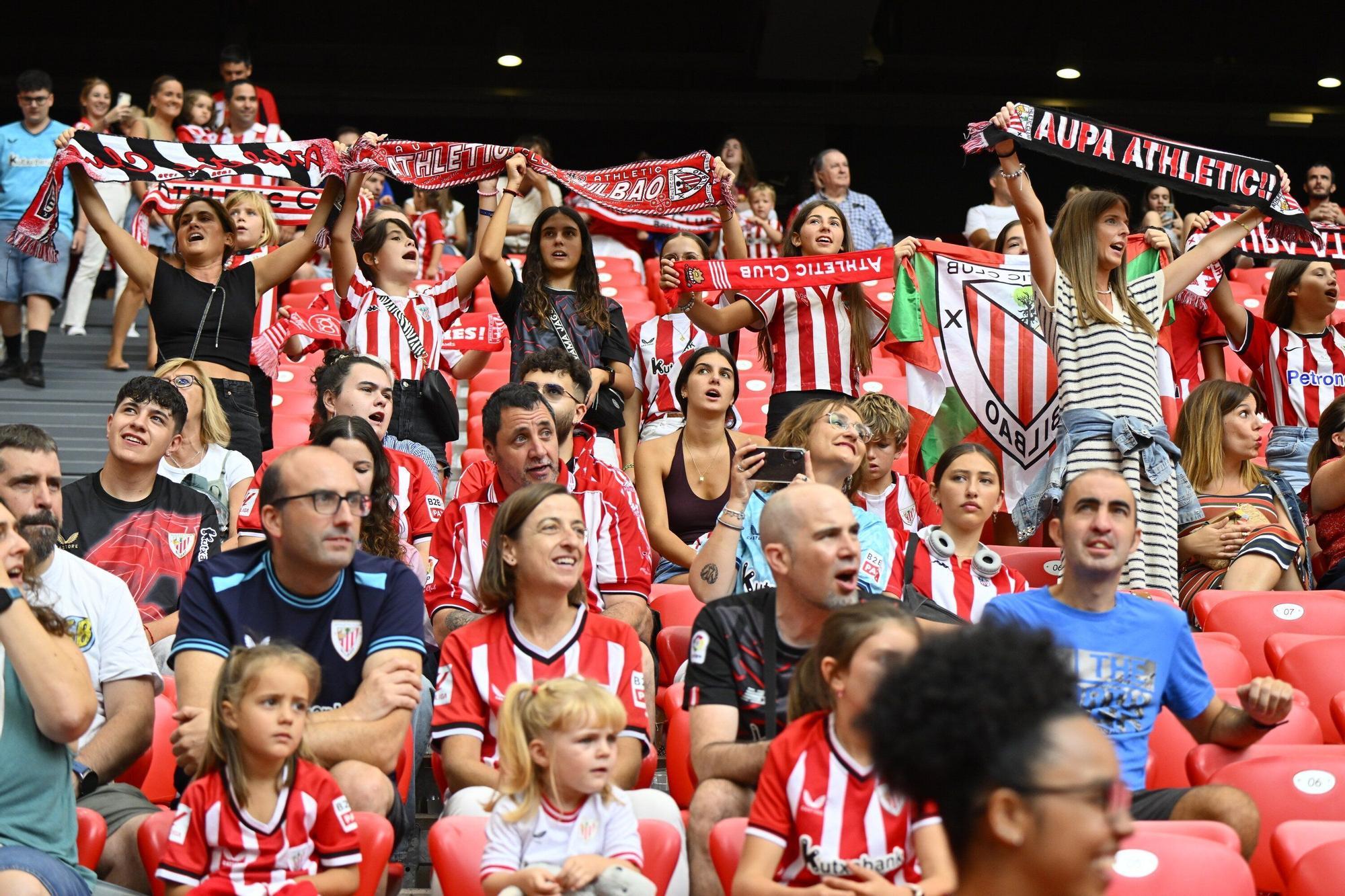 En imágenes: ¿Has asistido al Athletic-Barcelona en San Mamés? Búscate