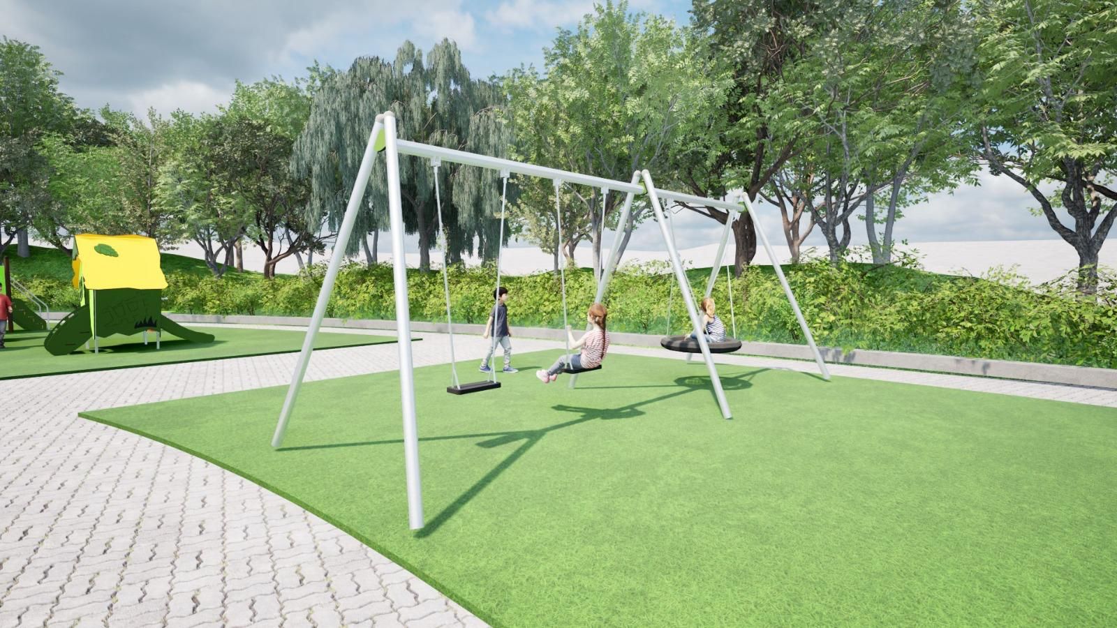 Así será la zona de juegos de agua de Barakaldo