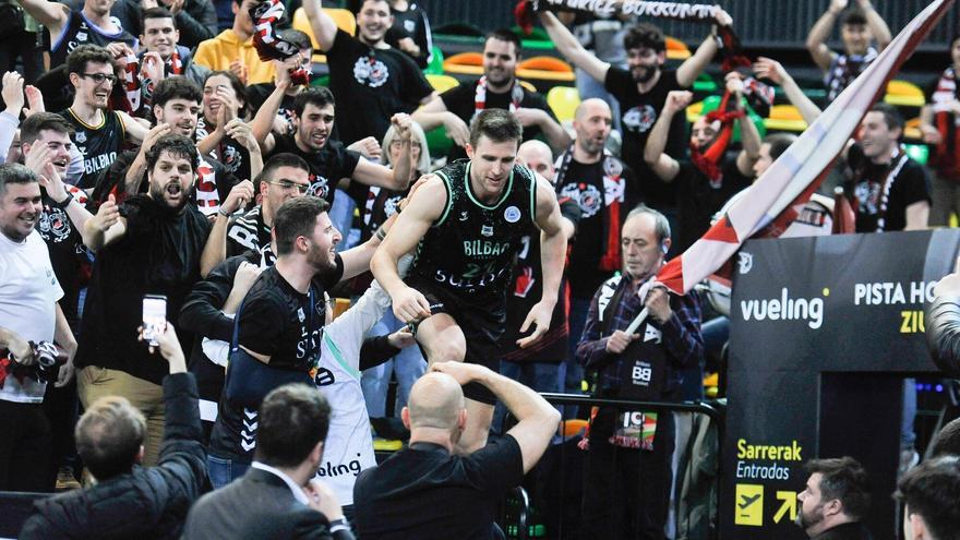 El Bilbao Basket bate en la prórroga al Oporto y accede a cuartos en la FIBA Europe Cup (90-86)