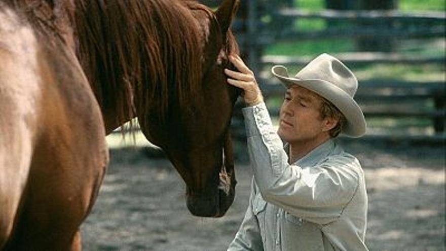 Robert Redford, en El hombre que susurraba a los caballos.
