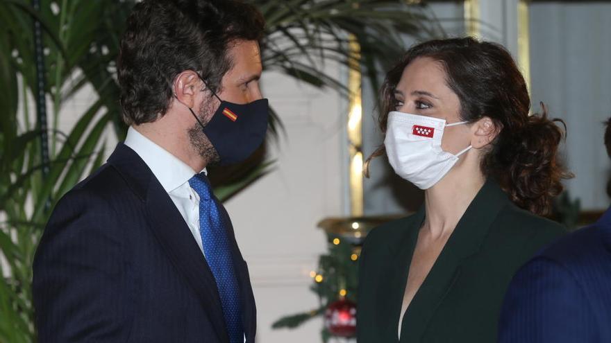 Casado y Ayuso, en una imagen de archivo.