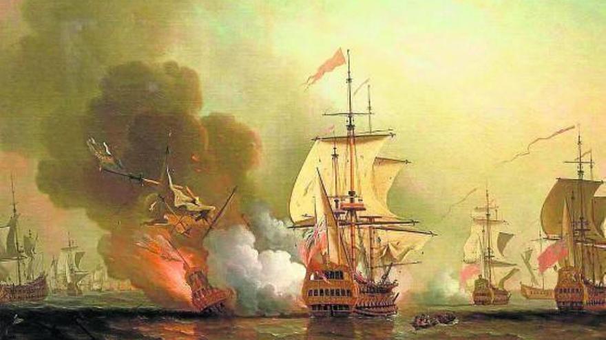España y Colombia se disputan un tesoro