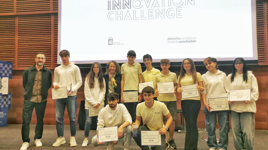 Donostia: St. Patrick&#039;s English School y Ceinpro, premios Donostia Innovation Challenge