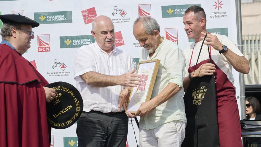 José Ignacio Zuazu, de Carnicerías Zuazu, consigue la ansiada victoria en el XX Concurso de Chistorra