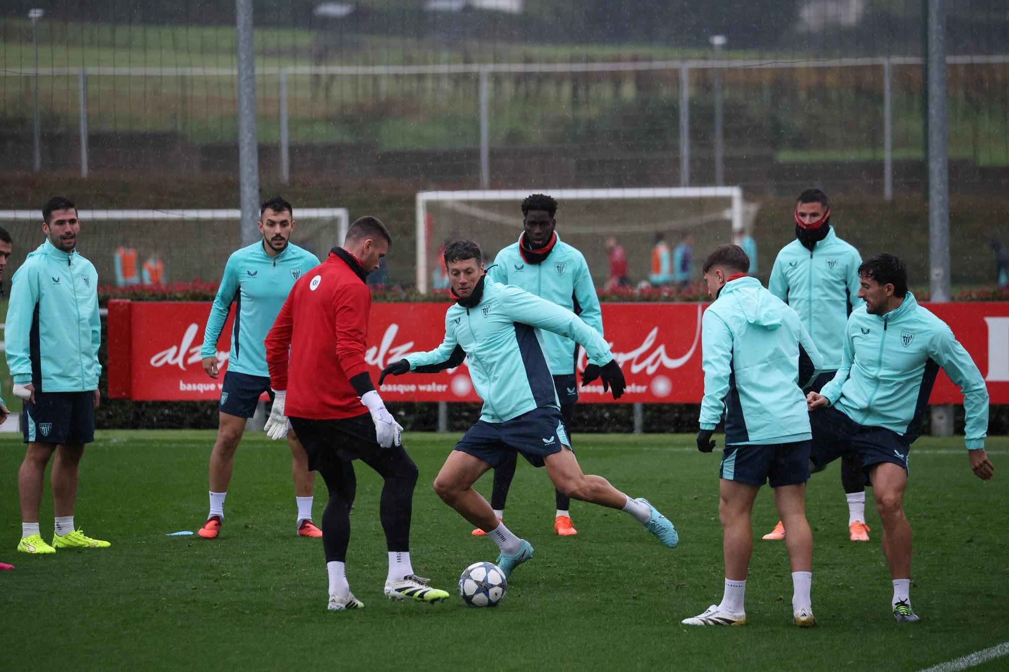 Entrenamiento del Athletic en Lezama