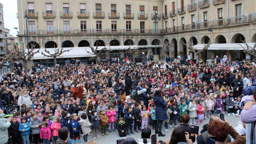 Clamor por la paz en el corazón de Tafalla