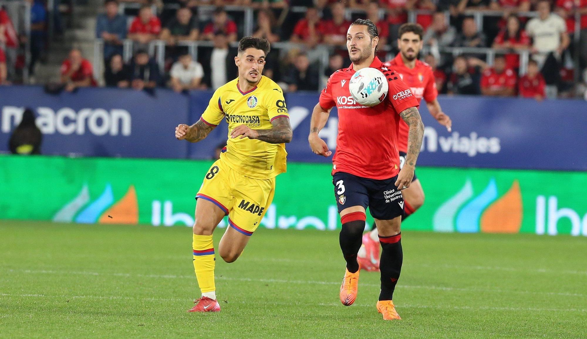 Fotos del Osasuna-Getafe en El Sadar