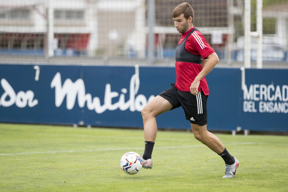 Entrenamiento de Osasuna, 28 de agosto