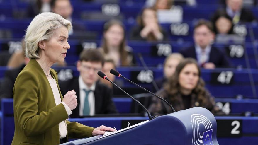 Von der Leyen pide mantener presión sobre Rusia hasta lograr una paz &quot;justa&quot; en Ucrania