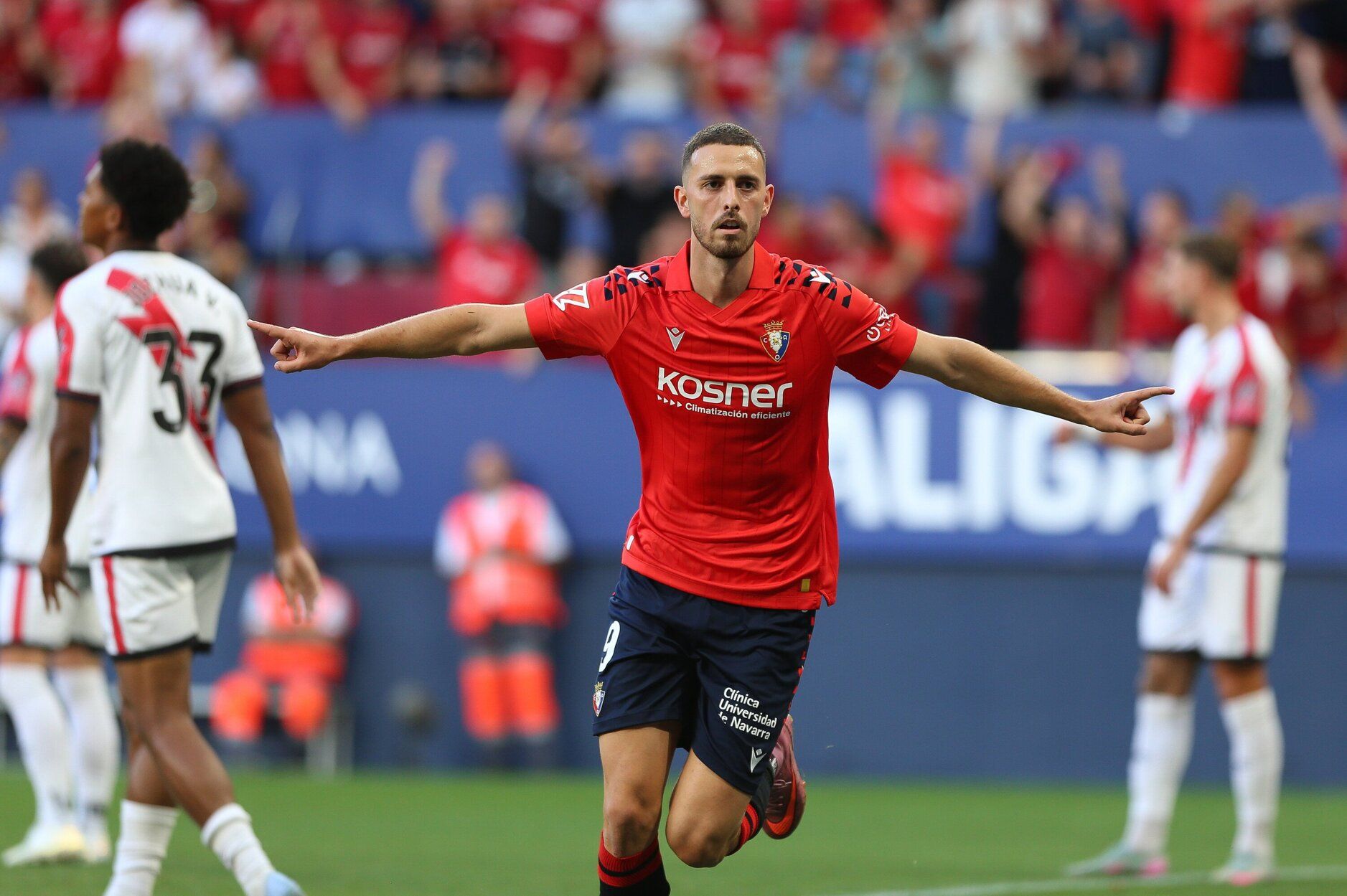 Mejores imágenes del Osasuna-Rayo