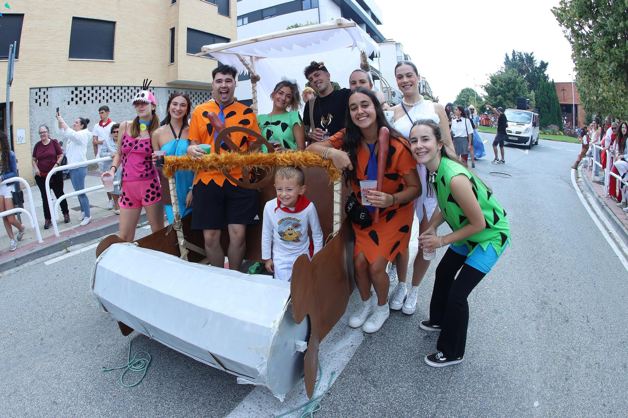 Concurso de disfraces y carrozas en fiestas de Noáin