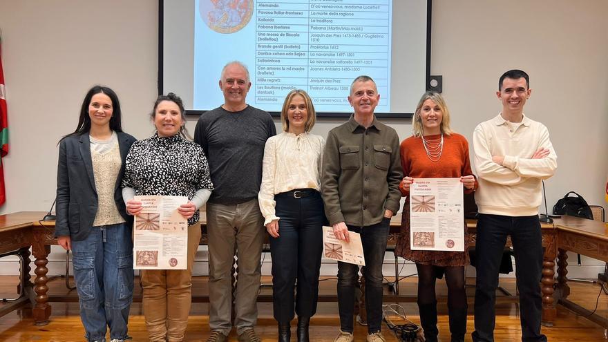 Murales renacentistas inspiran un concierto en Beasain