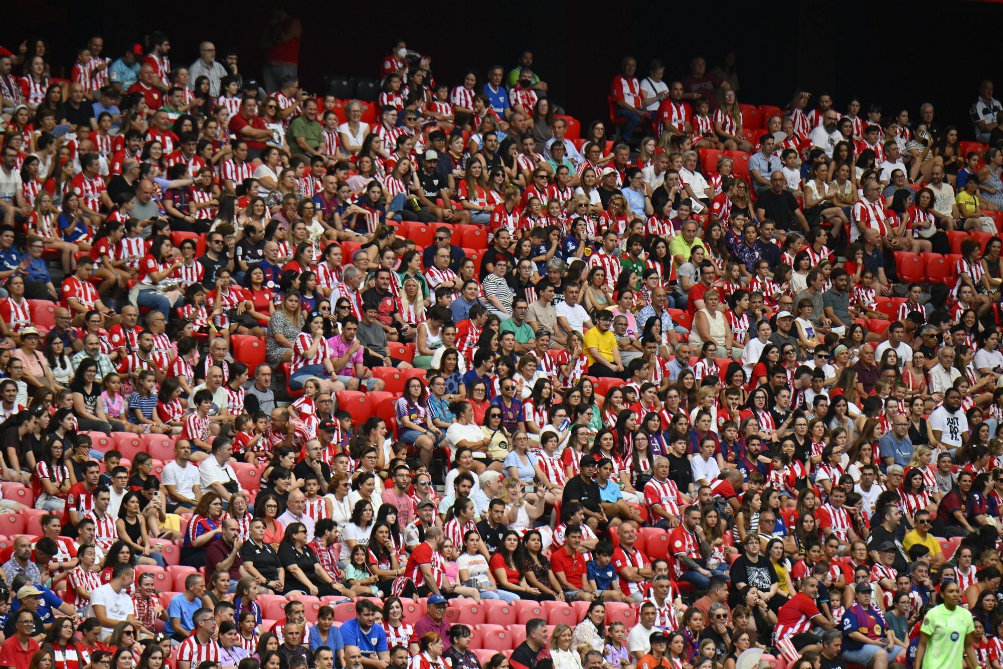 En imágenes: ¿Has asistido al Athletic-Barcelona en San Mamés? Búscate