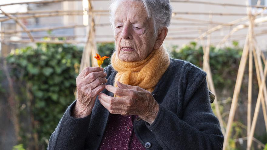 Una de las mujeres más longevas del Estado desvela su fórmula para vivir tantos años