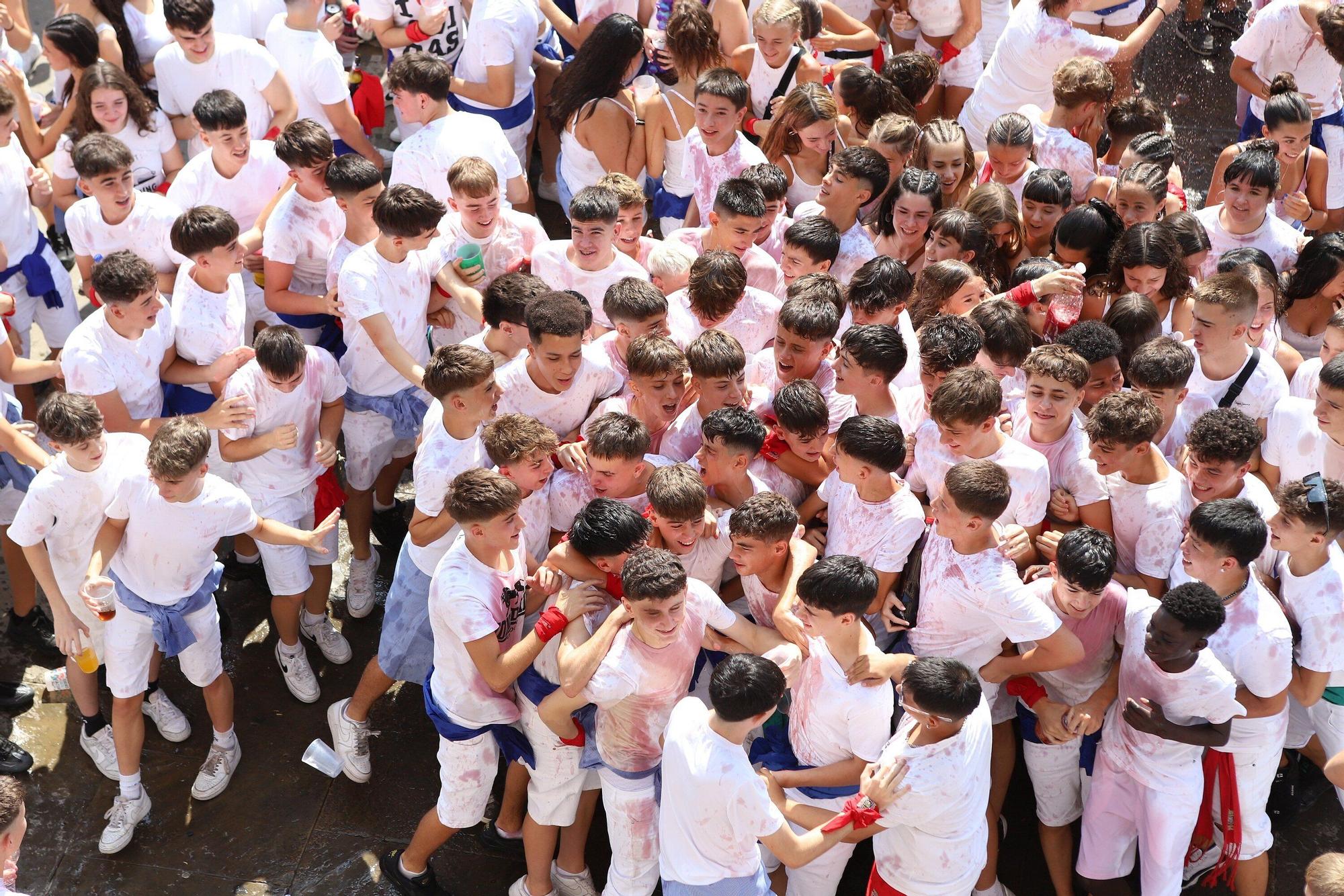 Fotos del chupinazo de Tafalla
