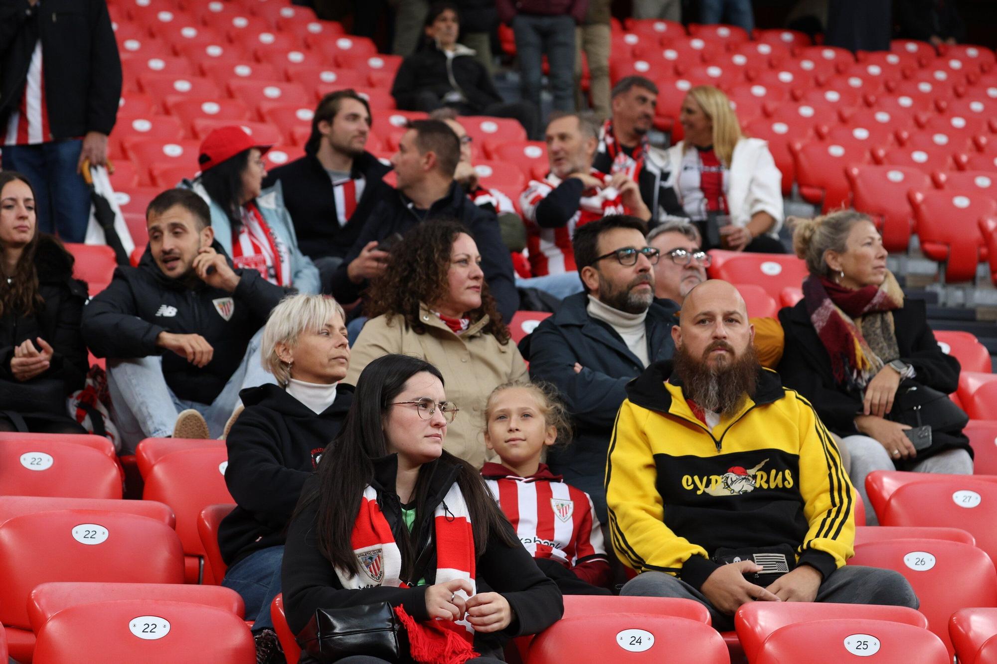 En imágenes: búscate en nuestra galería de la grada del Athletic-Getafe