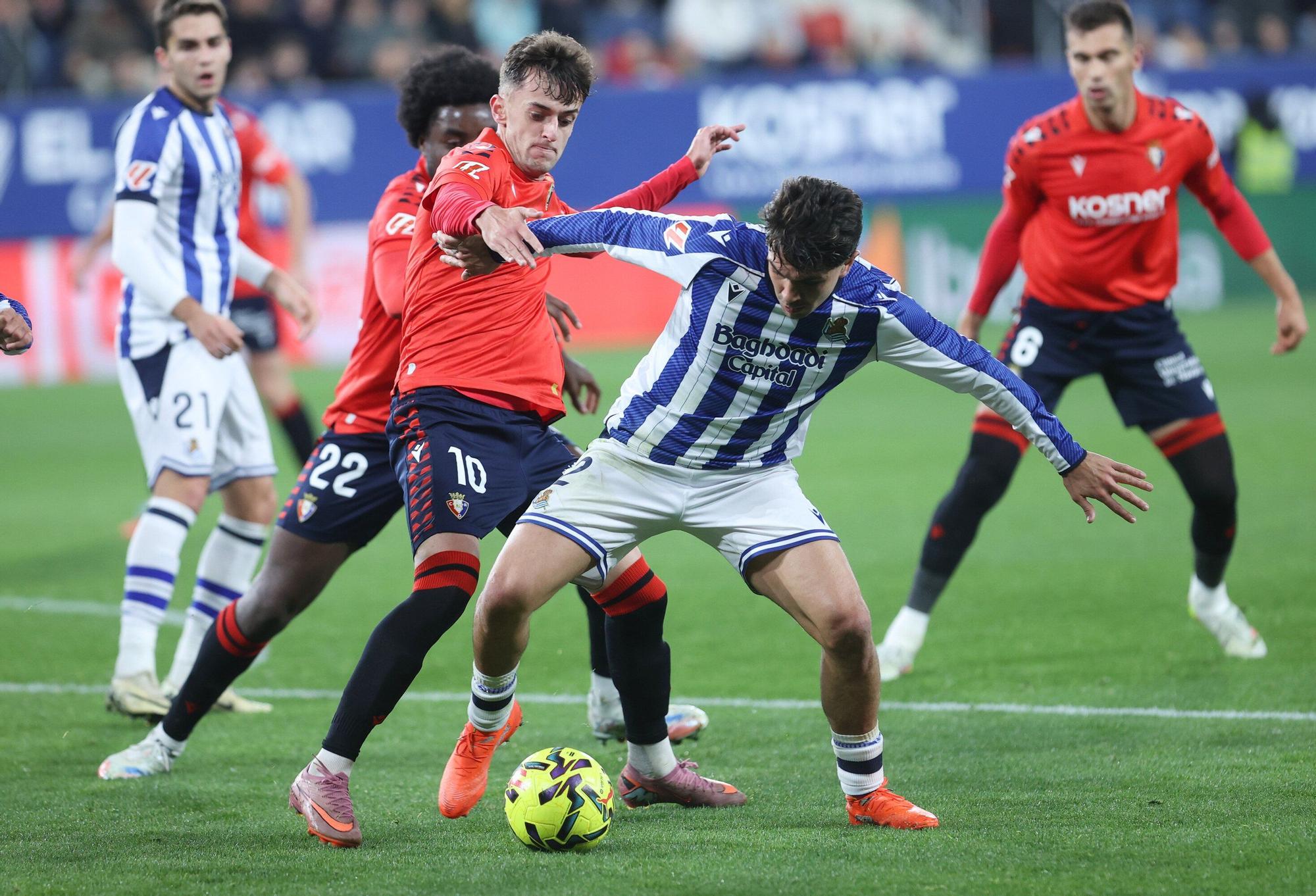 Osasuna - Real Sociedad, en las fotos de Oskar Montero