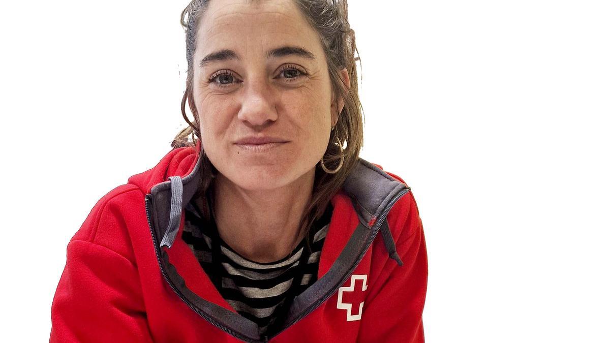Olatz Sánchez, responsable del programa de personas mayores de Cruz Roja en Álava