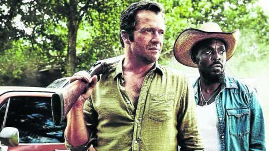 James Purefoy y Michael K. Williams, dos amigos con facilidad para meterse en líos.