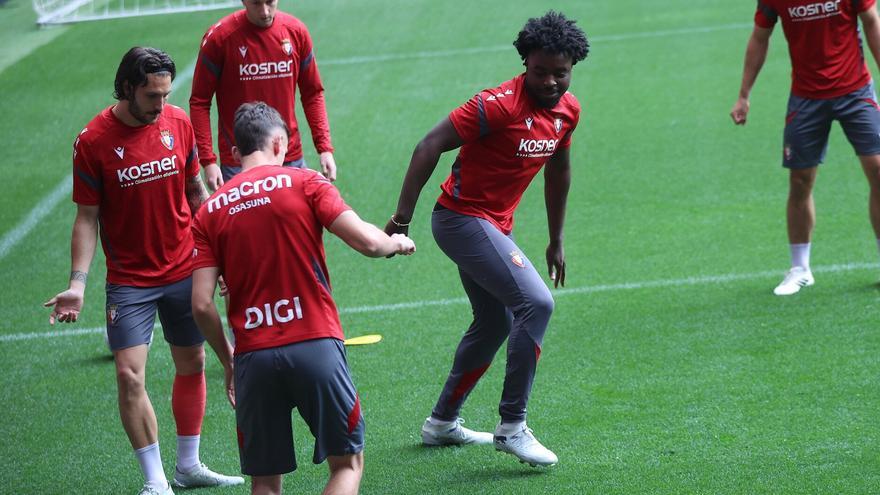 Juan Cruz se entrena con todos y estará frente al Athletic