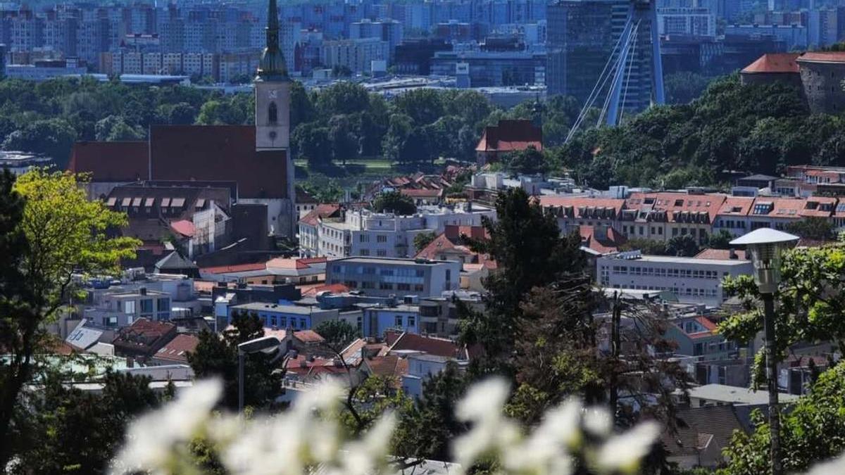 Vista superior de Bratislava