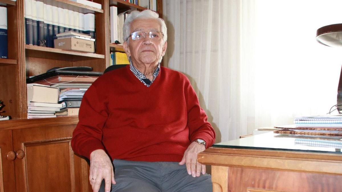 El escritor tudelano Alfonso Verdoy