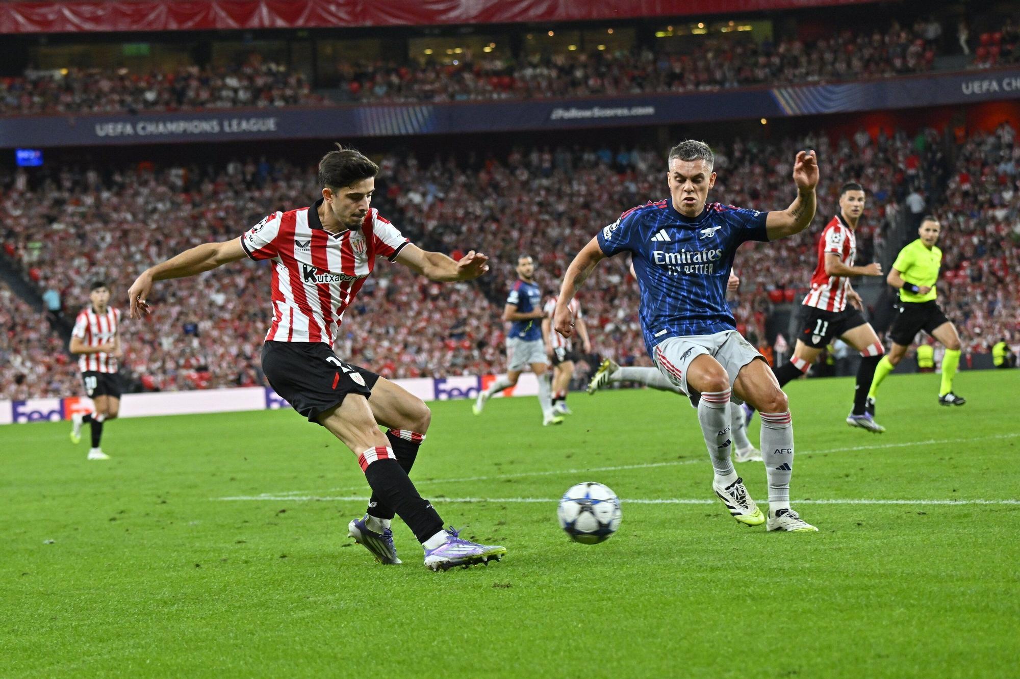 El Athletic-Arsenal, en imágenes