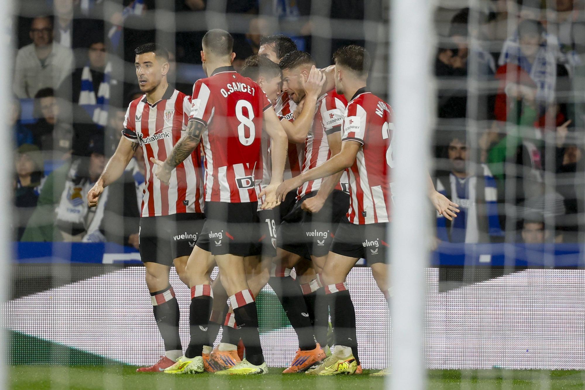 El Real Sociedad-Athletic, en imágenes